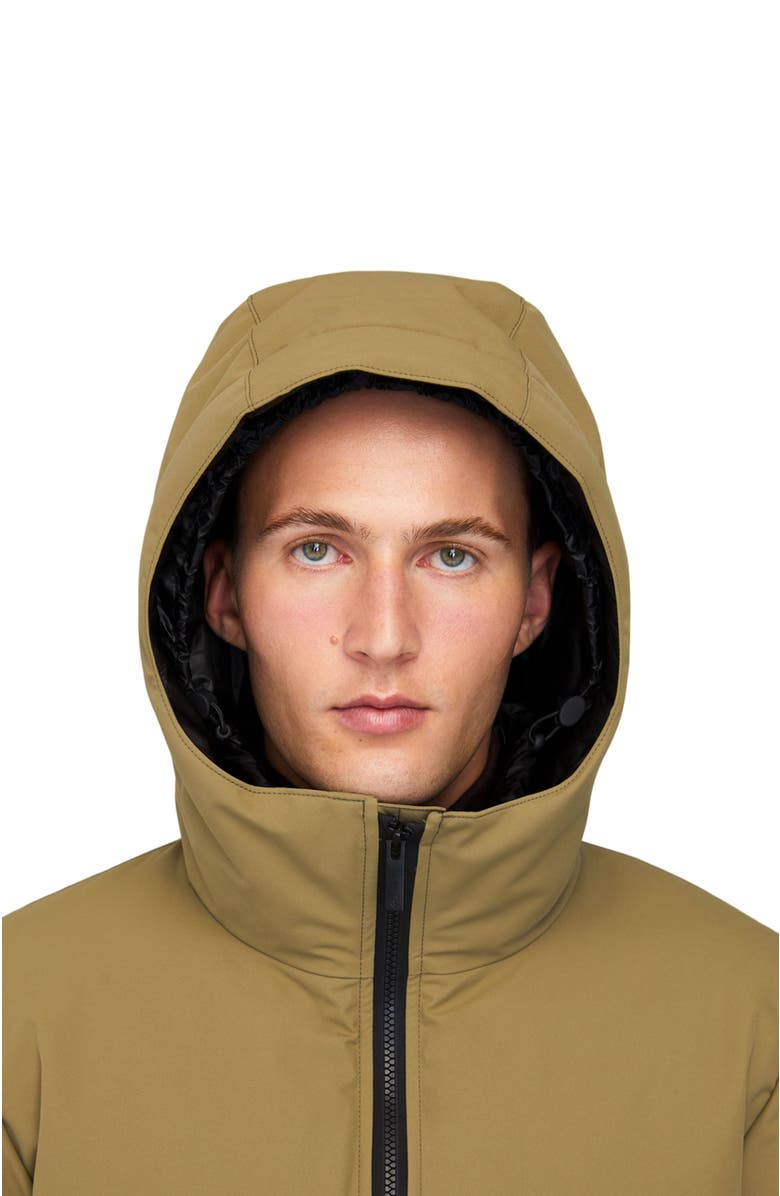 Quartz Co. JULES | Hooded Down Winter Jacket, Alternate, color, Khaki