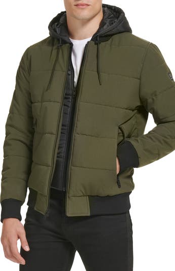 Kenneth cole hooded jacket best sale