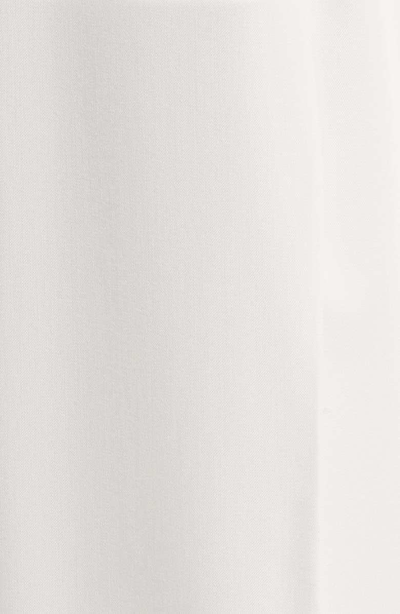 Misook Wide Leg Twill Pants, Alternate, color, White