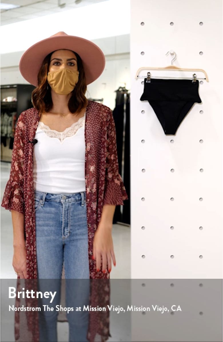 L Space Desi High Waist Bikini Bottoms, sales video thumbnail