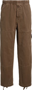 Stone Island Garment Dye Cotton Cargo Pants