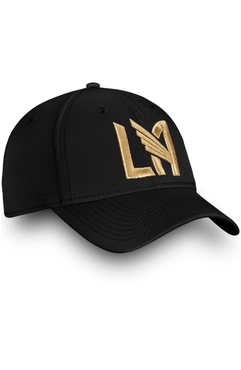 FANATICS Men's Fanatics Branded Black LAFC Elevated Speed Flex Hat, Alternate, color,