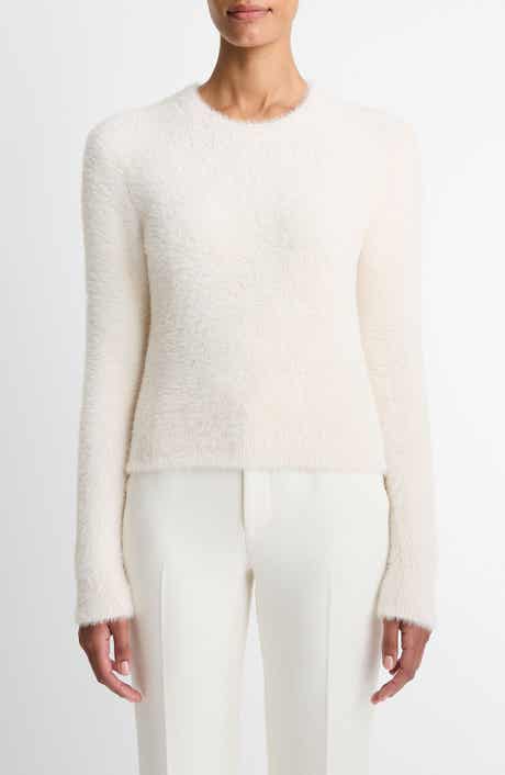 Vince Eyelash Crewneck Sweater