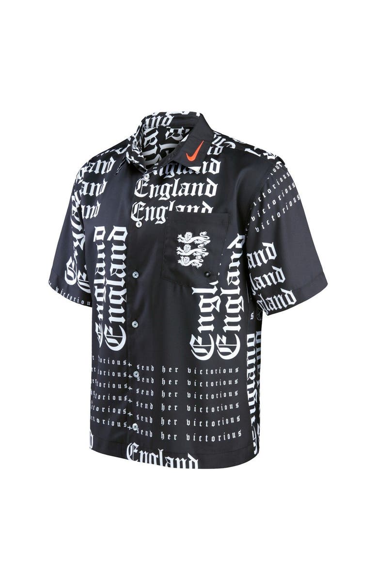 Nike Men's Nike Black England Women's National Team Button-Up Shirt, Alternate, color, Black