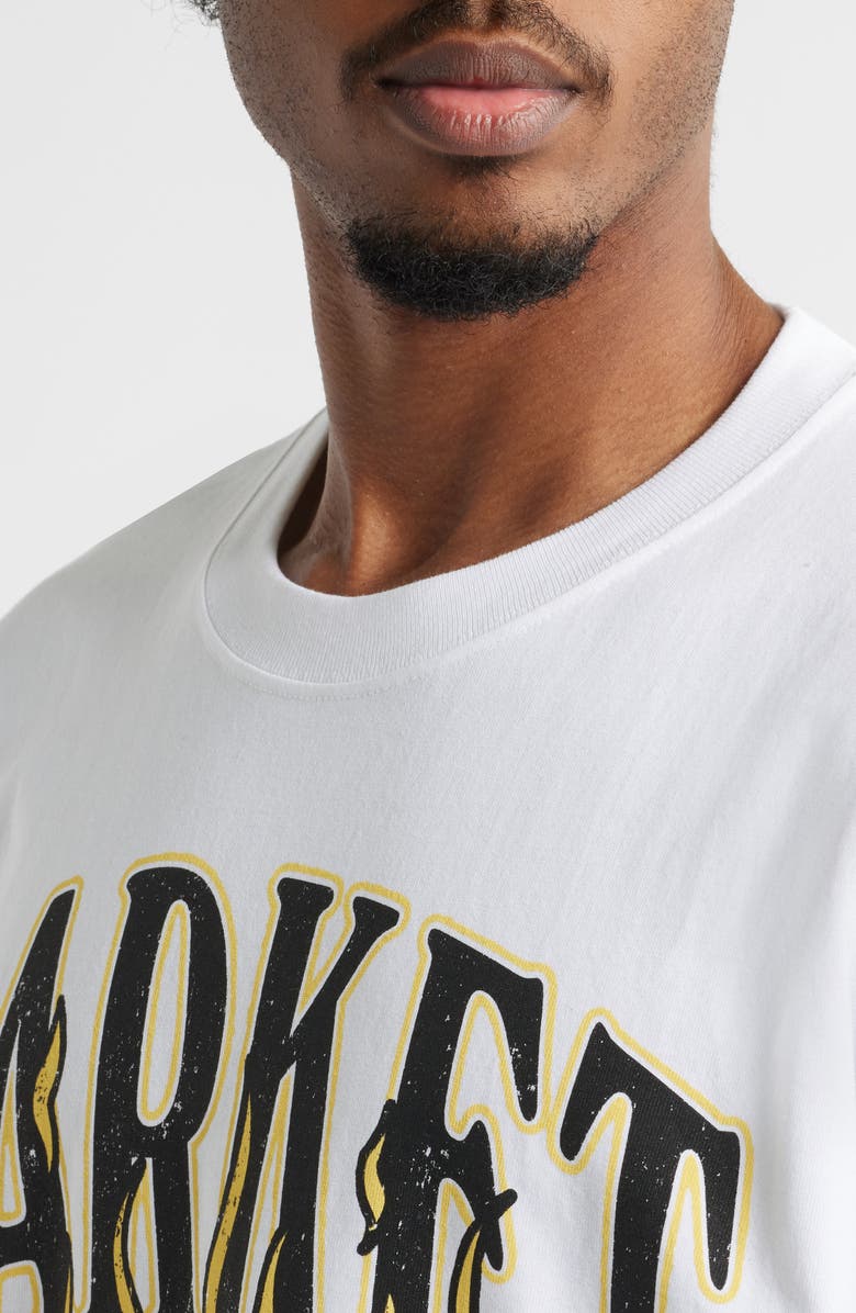 MARKET SMILEY<sup>®</sup> Flame Arch Logo Graphic T-Shirt, Alternate, color, 