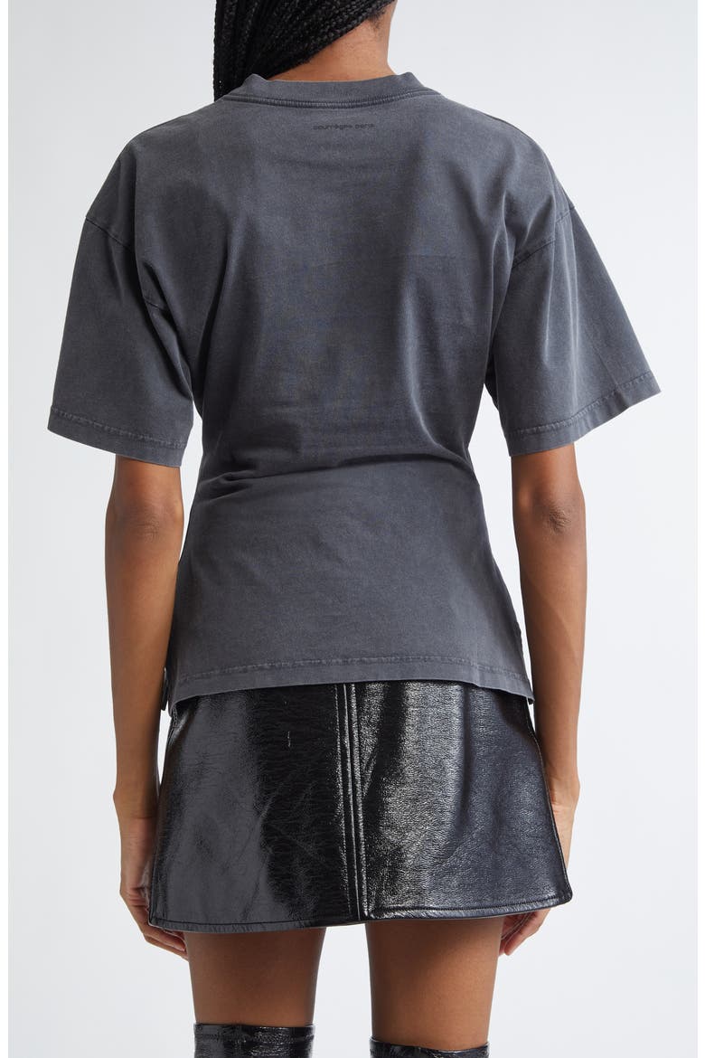 Fitted Stonewashed T-Shirt, Alternate, color, STONEWASHED GREY