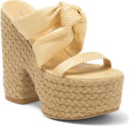 Stuart Weitzman Playa Knot Platform Sandal