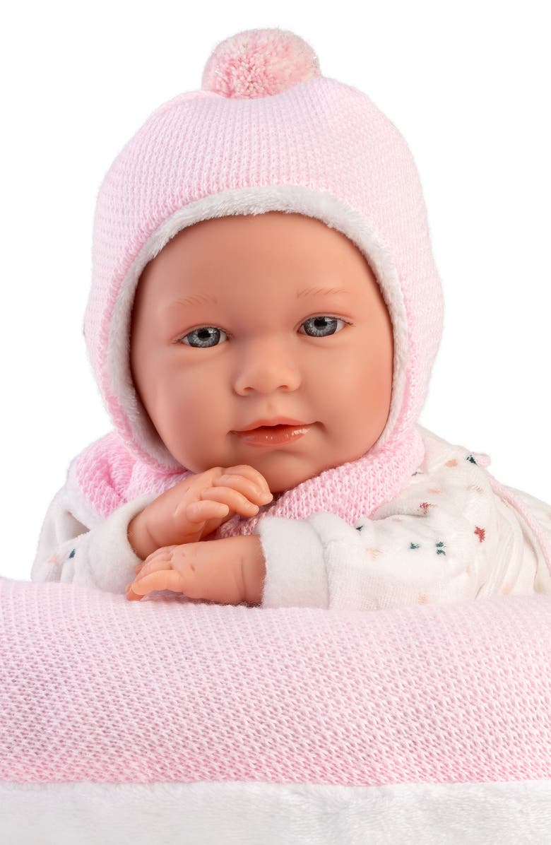 Llorens Anastasia 16.5-Inch Crying Articulated Baby Doll, Alternate, color, Multi