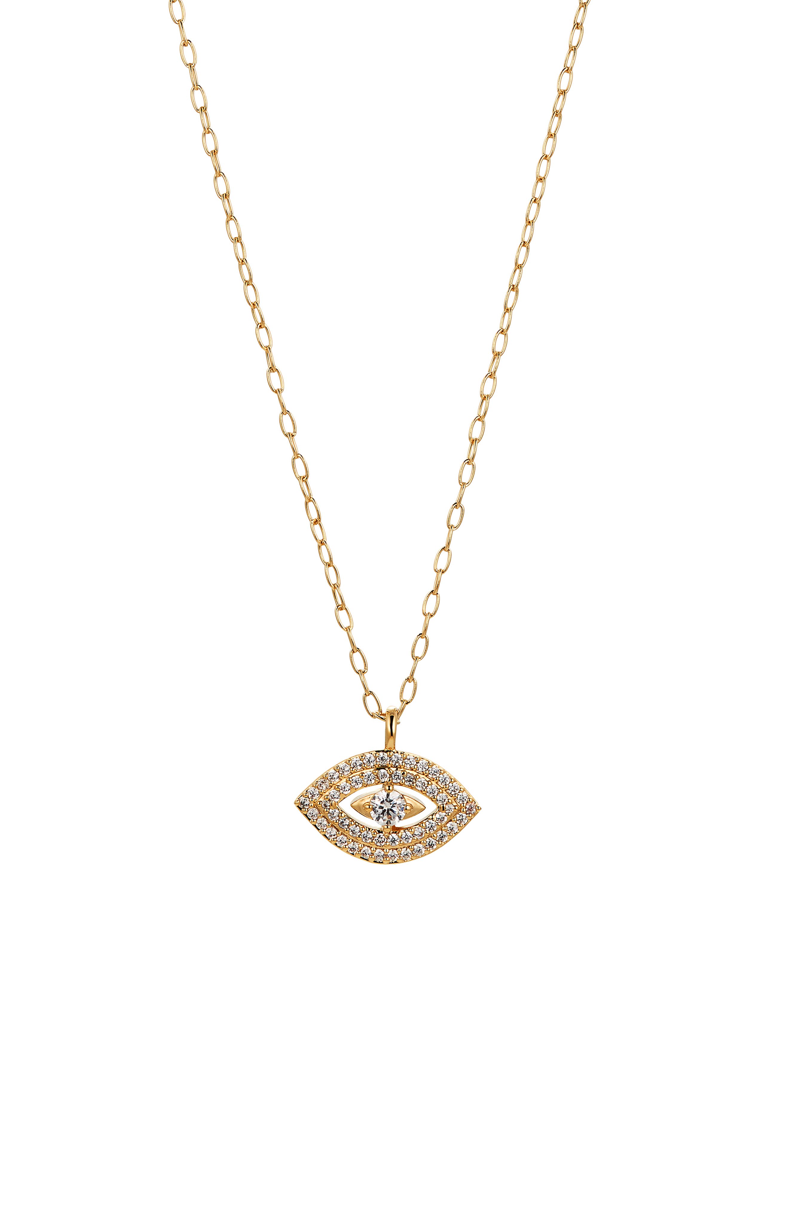 Daylight Evil Eye Pendant Necklace