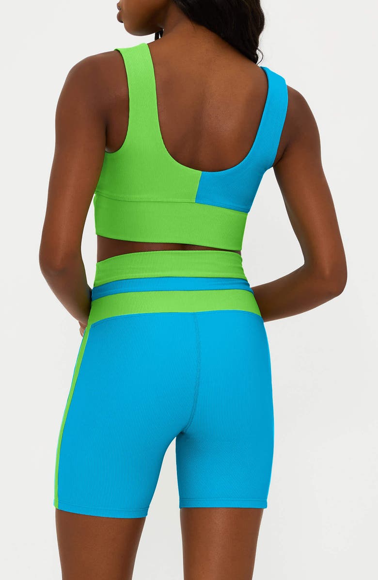 Beach Riot Carina Colorblock Sports Bra, Alternate, color, 