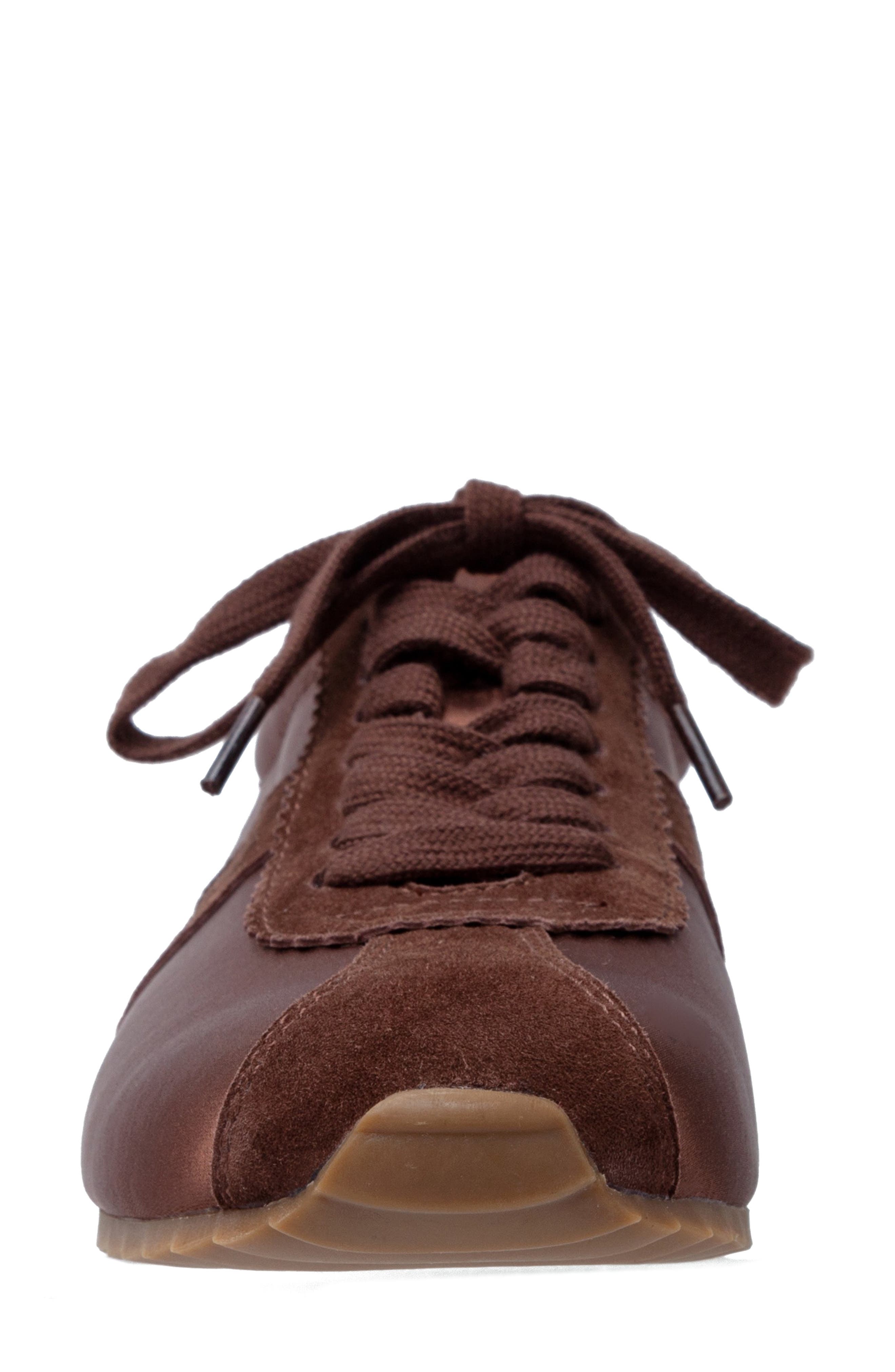 Linea Paolo Kova Sneaker, Alternate, color, Chocolate