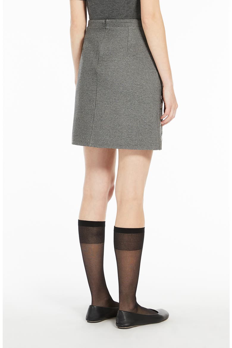 Monza Sequin Miniskirt, Alternate, color, MEDIUM GREY