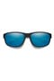 Matte Black / Blue Mirror