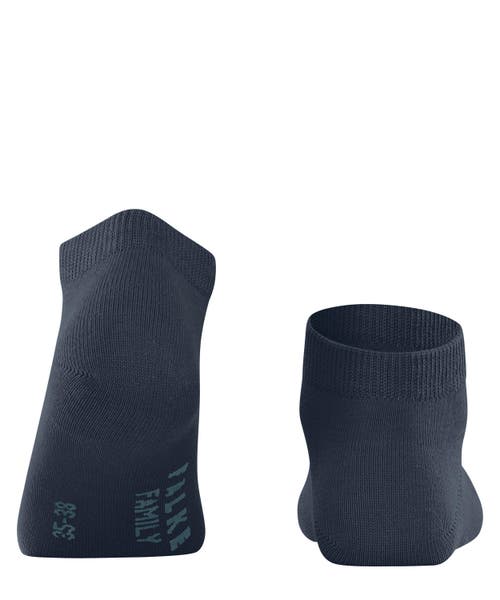 Falke Family Sustainable Cotton Sneaker Socks In Blue