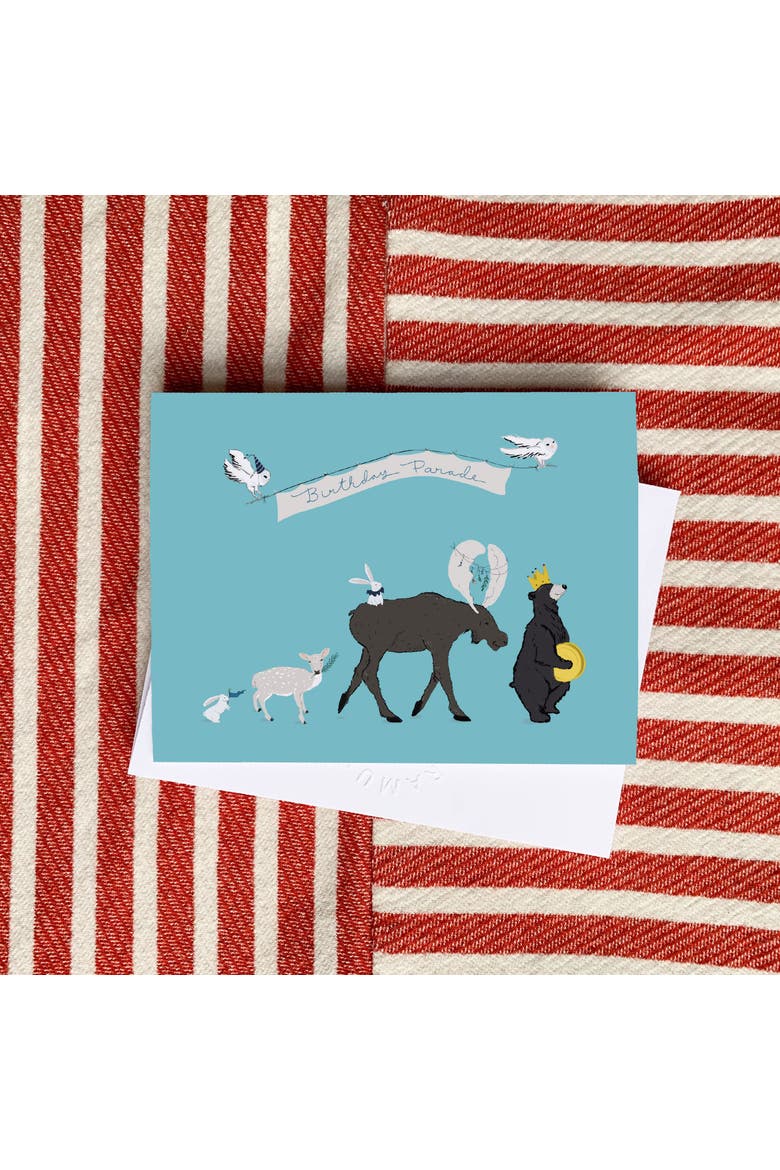 Happy Birthday Greeting Card Pack (3ct) "Birthday Parade", Alternate, color, Multi-Pack