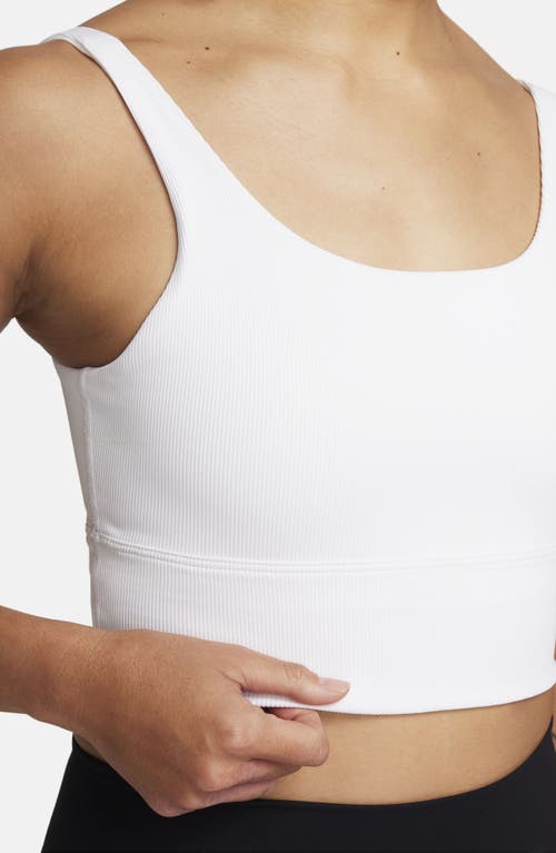 Nike Ribbed Longline Sports Bra