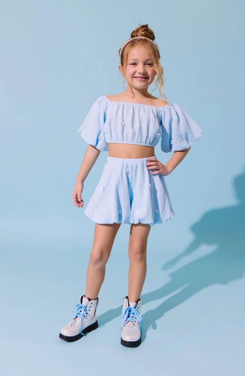 Lola + The Boys Pastel Hailey Bow Bubble Set