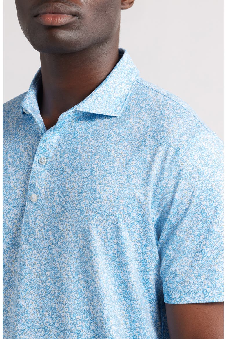 Wildflower Floral PREP-FORMANCE Golf Polo, Alternate, color, MAHALO