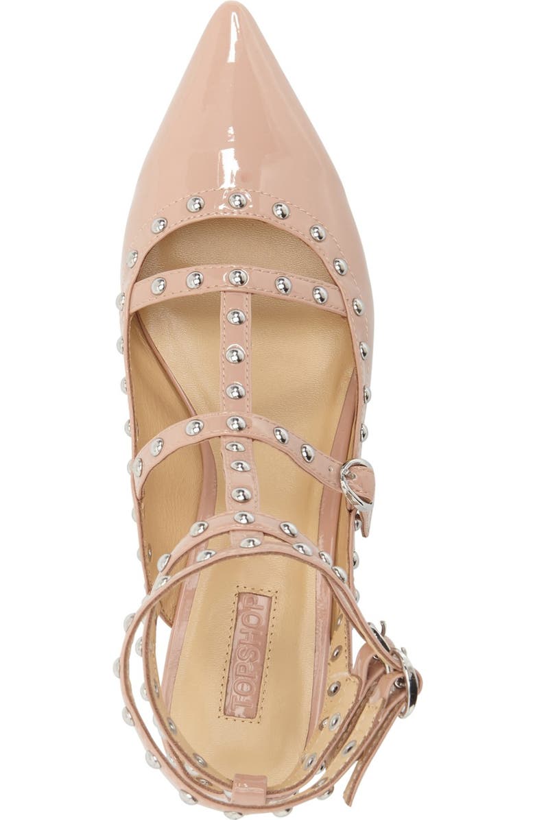 Topshop 'Kate' Pointy Toe Flat, Alternate, color,