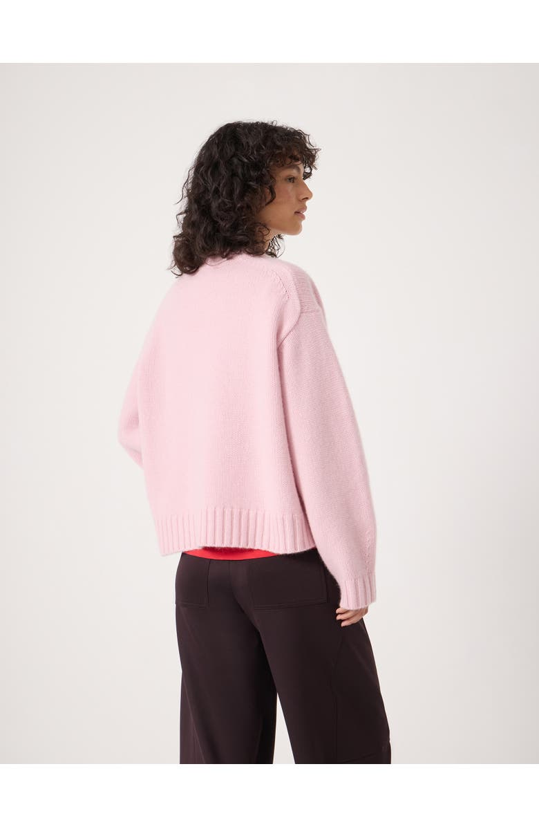 Hush Cora Relaxed Chunky Cashmere Sweater, Alternate, color, Blush Pink