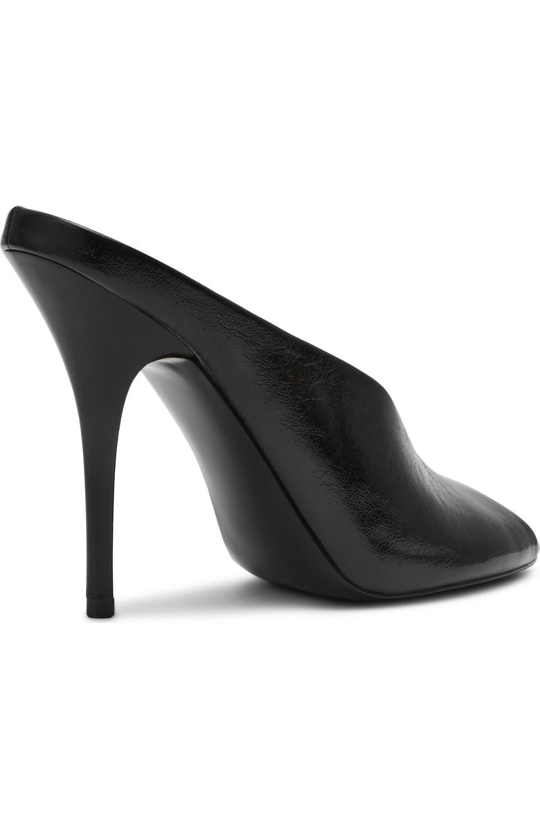 Steve Madden Agaze Peep Toe Slide Sandal, Alternate, color, Black