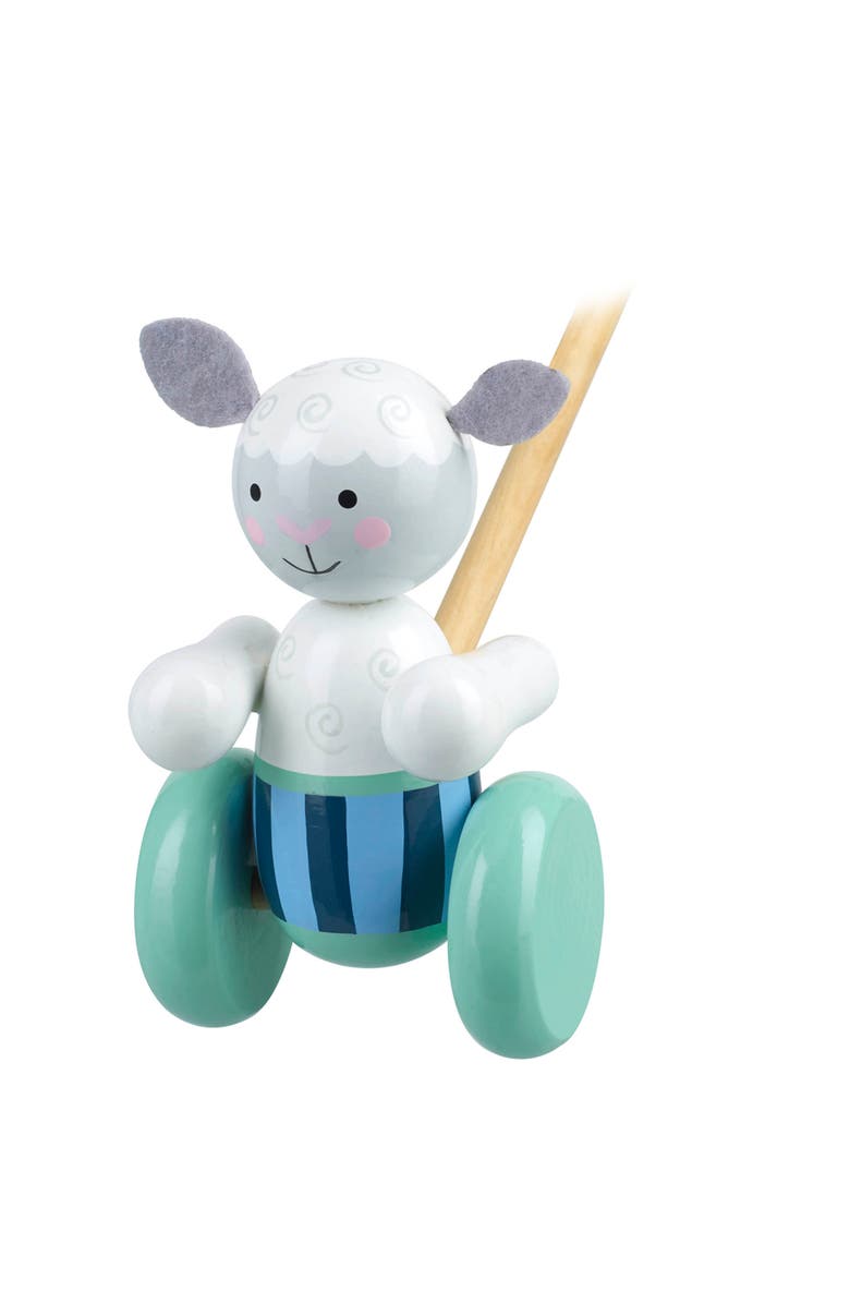 ORANGE TREE TOYS Push Along  Sheep Wooden Toy, Alternate, color, 