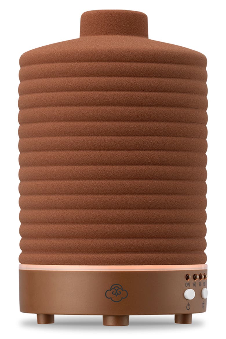 Terracotta Ceramic Ultrasonic Aroma Diffuser, Alternate, color, TERRACOTTA