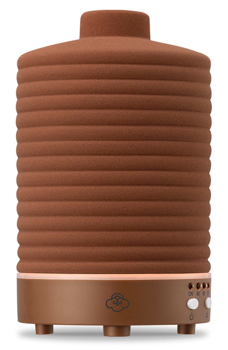 SERENE HOUSE Terracotta Ceramic Ultrasonic Aroma Diffuser, Alternate, color, Terracotta