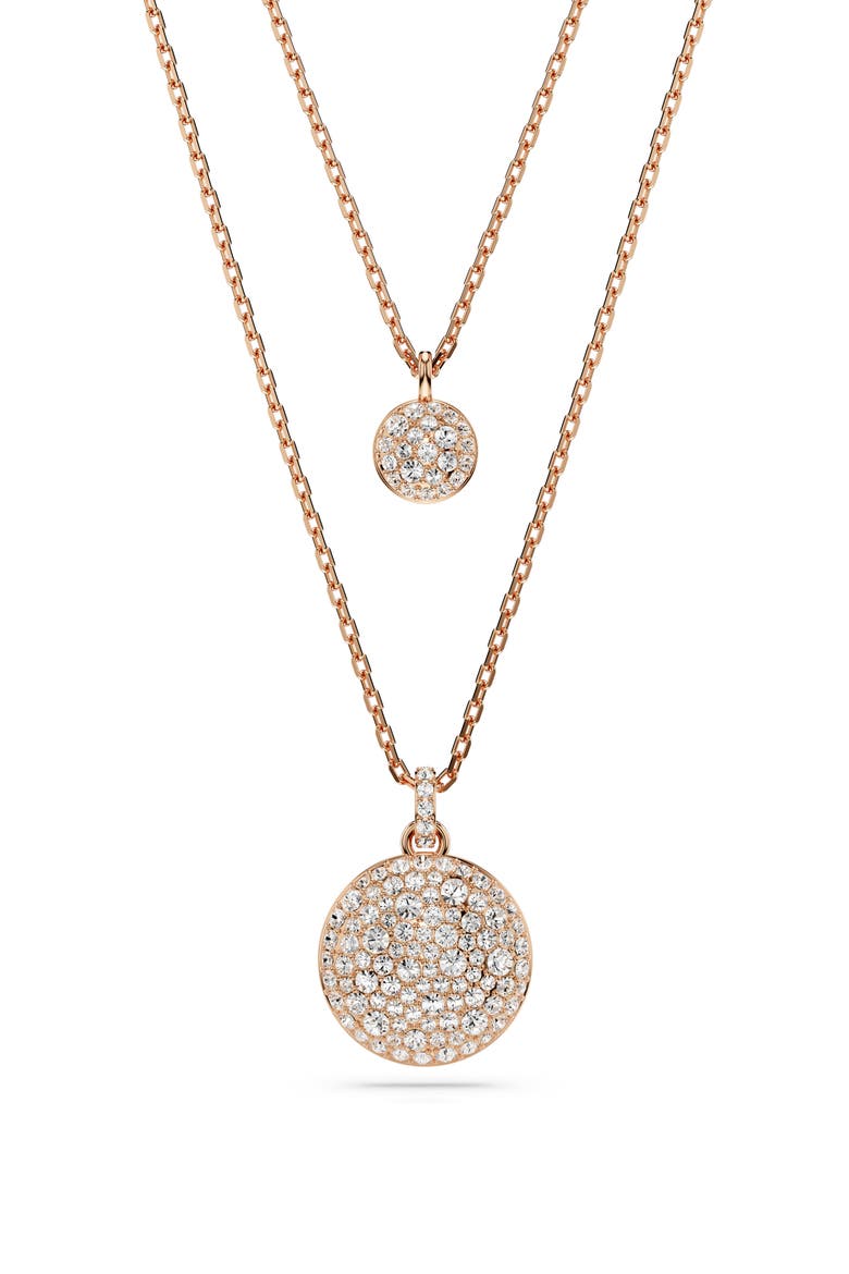 Sublima Crystal Pendant Layered Necklace video