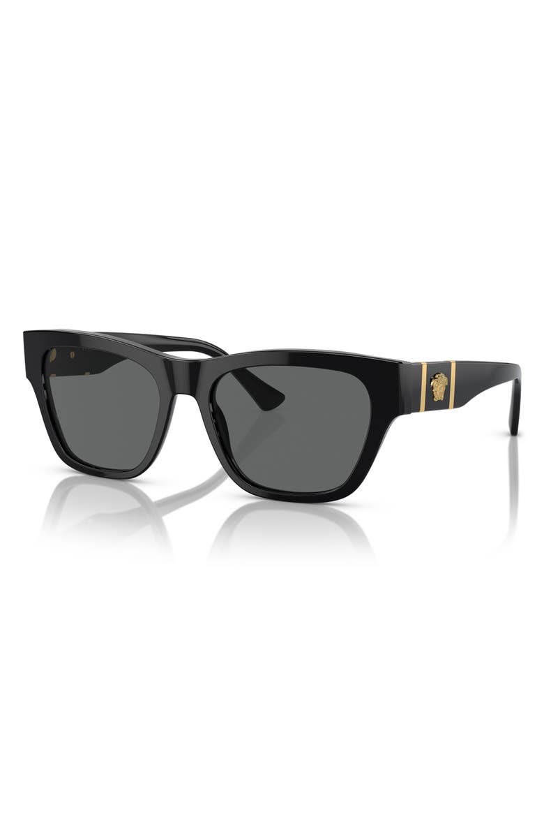 Versace 55mm Square Sunglasses, Alternate, color, 