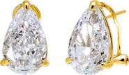 BY ADINA EDEN CZ Fancy Pear Stud Earring