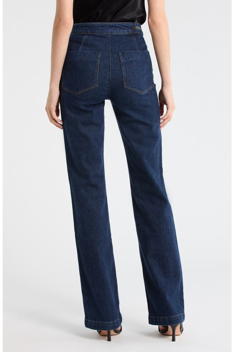 Stevie High Waist Bootcut Trouser Jeans, Alternate, color, BALLAST