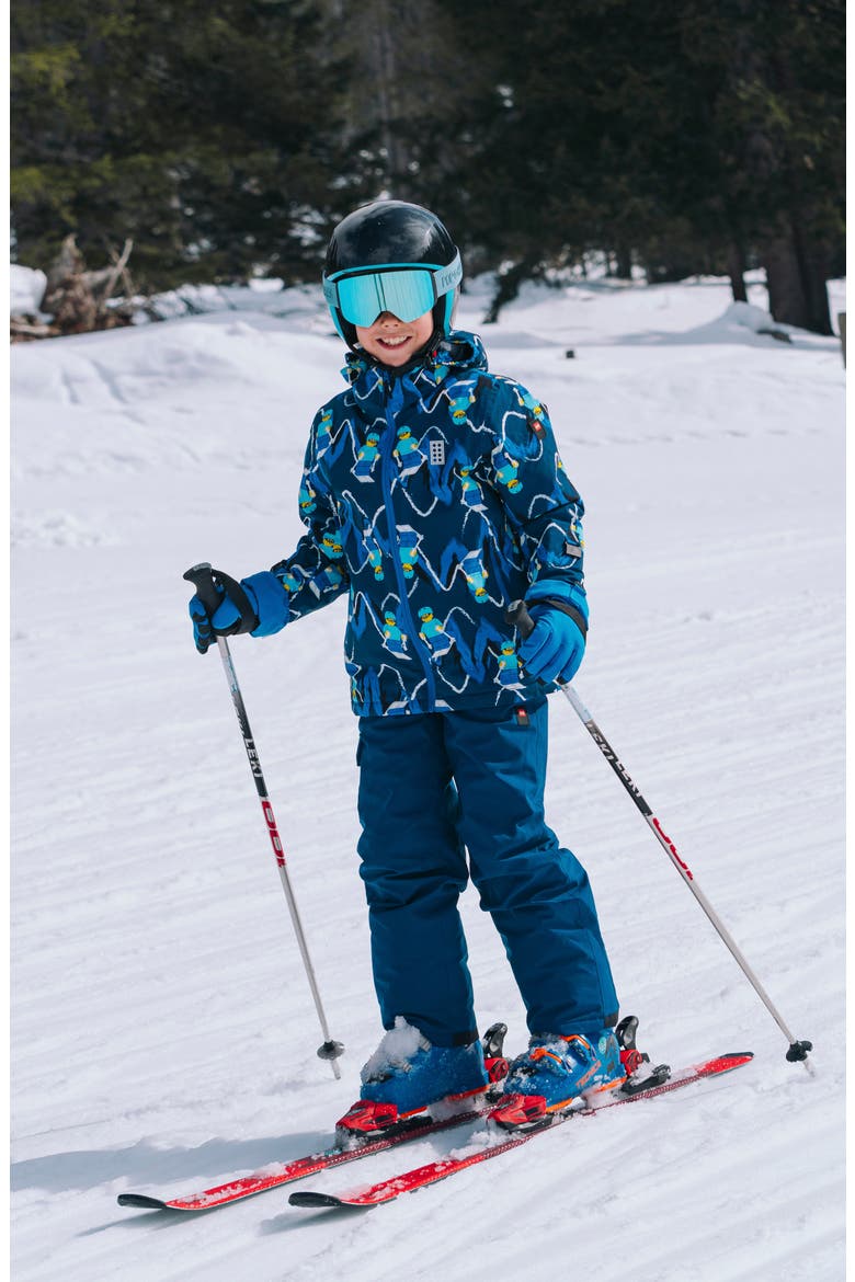 Kids' Winter Ski Jacket, Alternate, color, BLUE