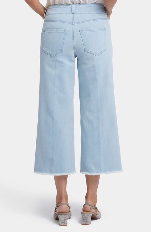 Nydj Major Wide Leg Capri Jeans In Clear Waters