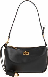 Balenciaga Small Rodeo Leather Hobo Bag