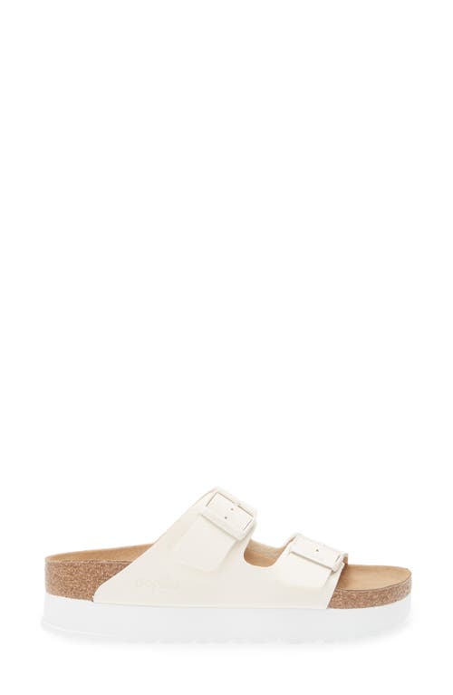 Birkenstock Florida Iii Pap Flex Platform Sandals In Eggshell