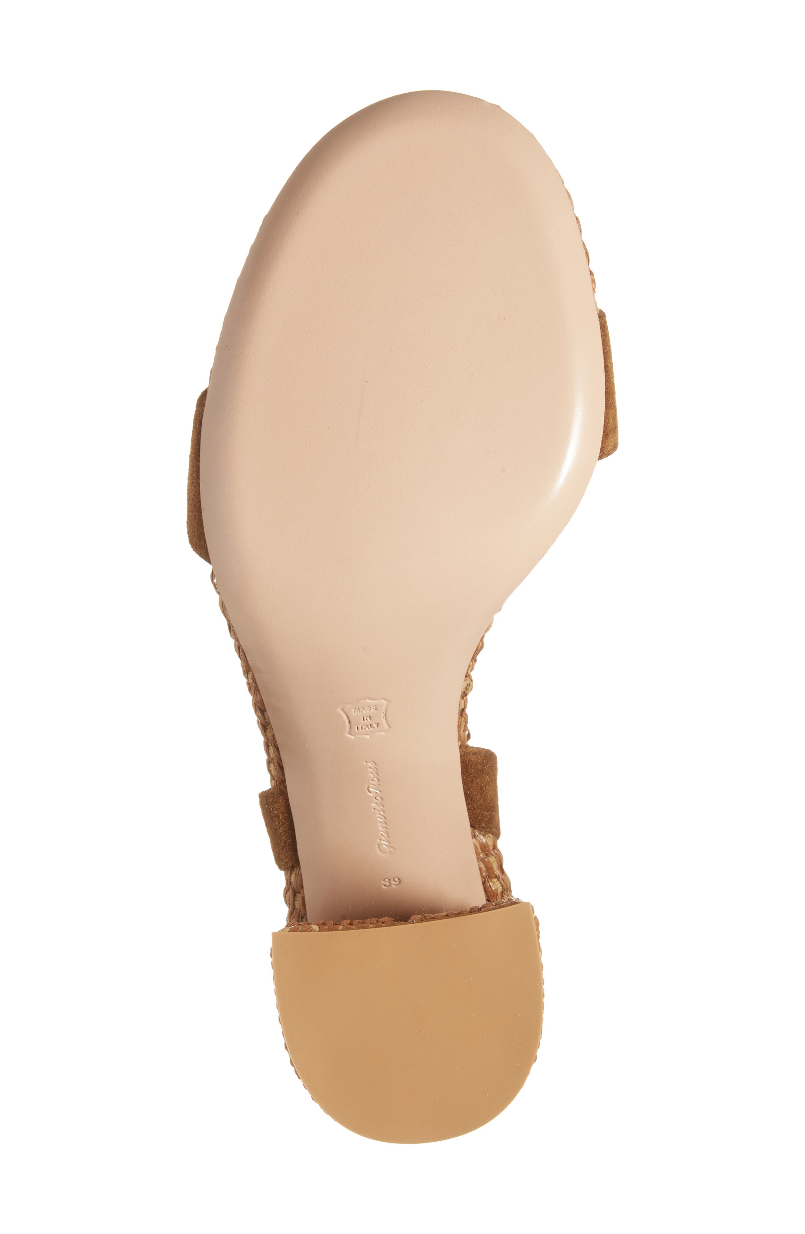 Gianvito Rossi Camoscio Marbella Ankle Strap Sandal, Alternate, color, 