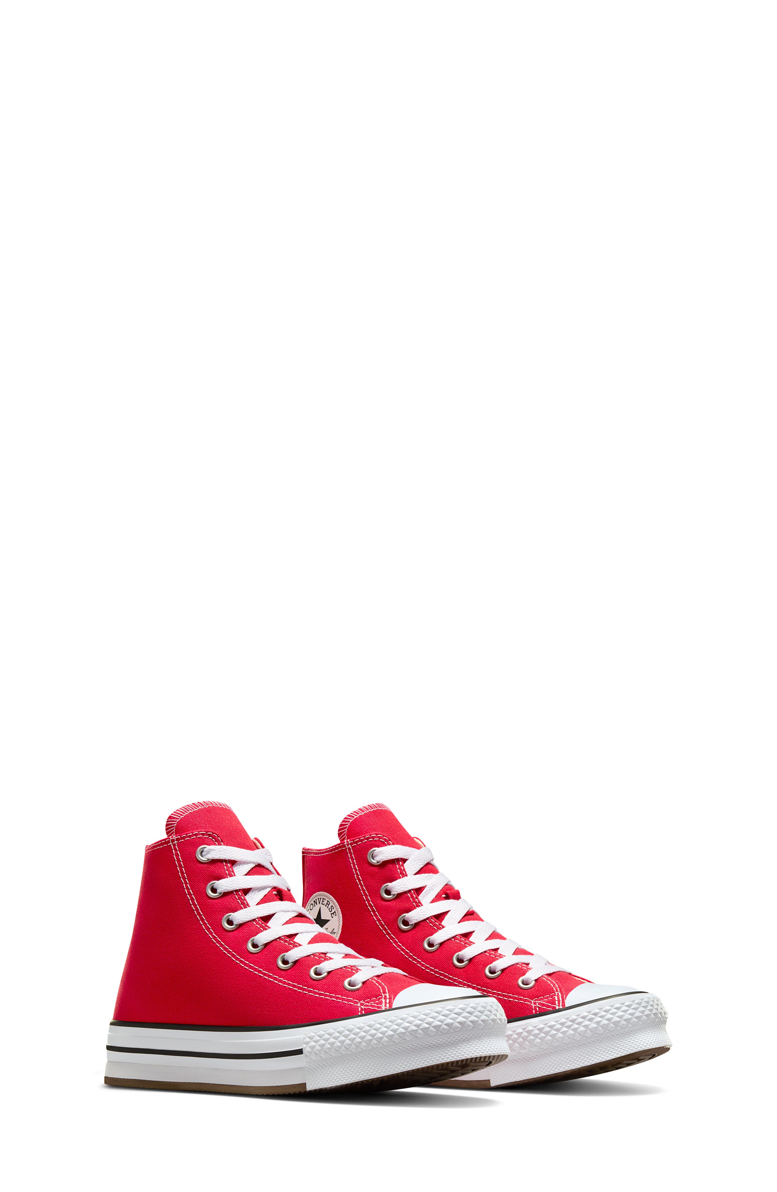 Kids' Chuck Taylor® All Star® EVA Platform Sneaker, Alternate, color, RED/ WHITE/ BLACK