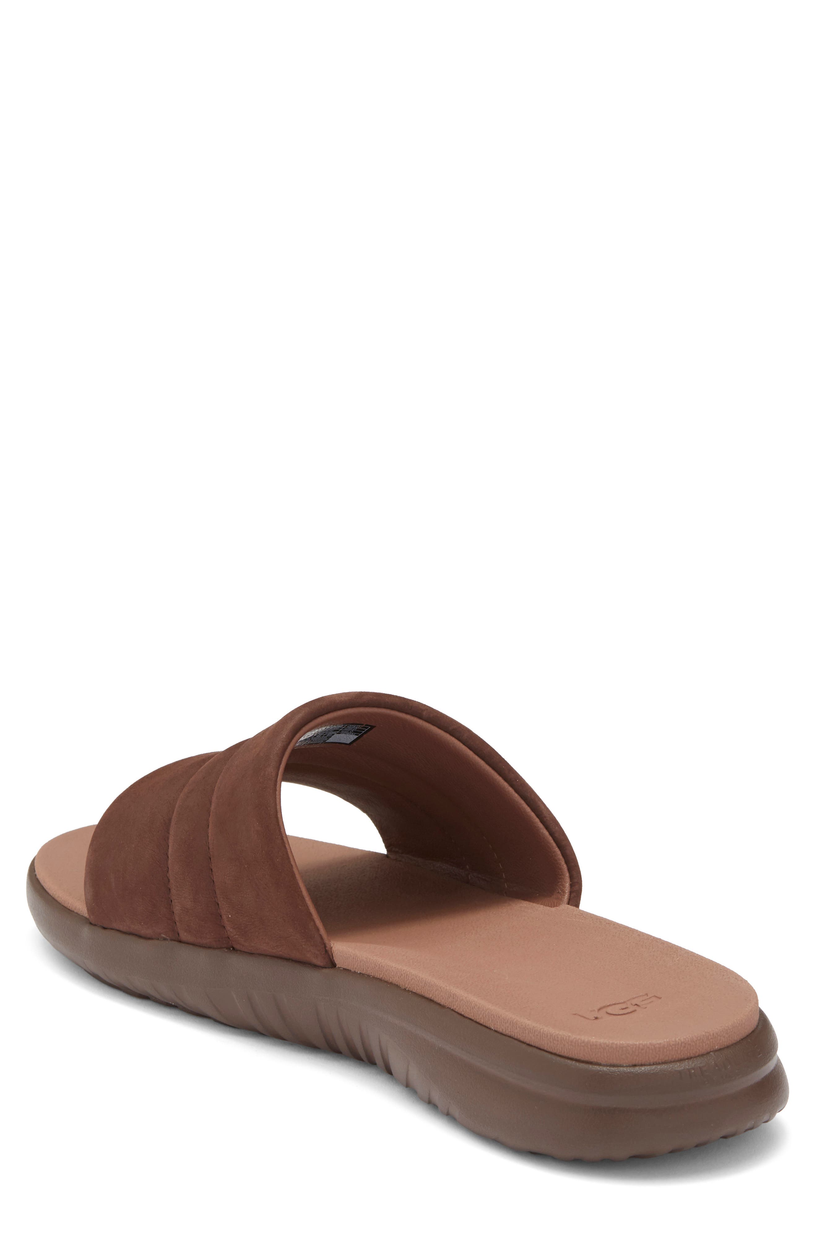 Union Slide Sandal, Alternate, color, CHOCOLATE