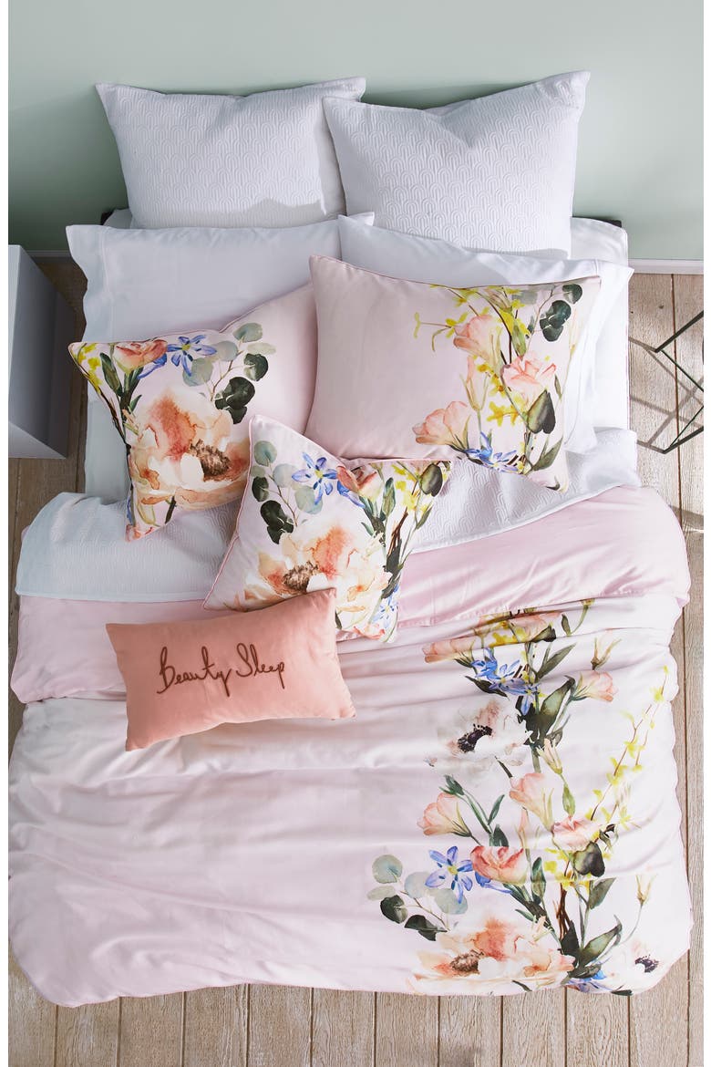 Elegant Comforter & Sham Set, Alternate, color, PINK