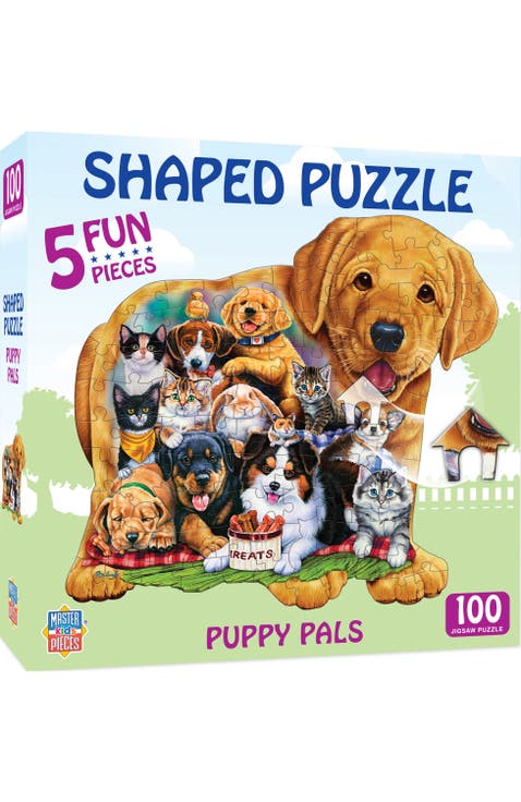 Puppy Pals 100pc Shaped Puzzle