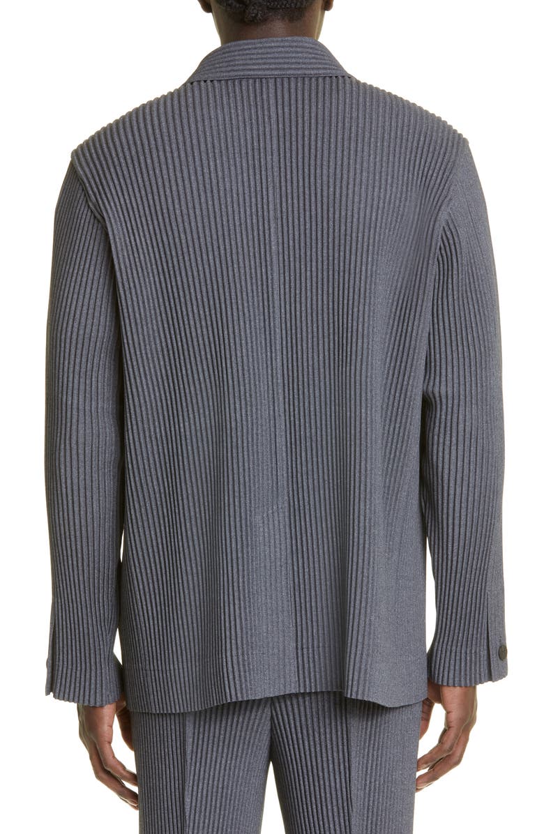 Homme Plissé Issey Miyake Pleated Sport Coat, Alternate, color, 