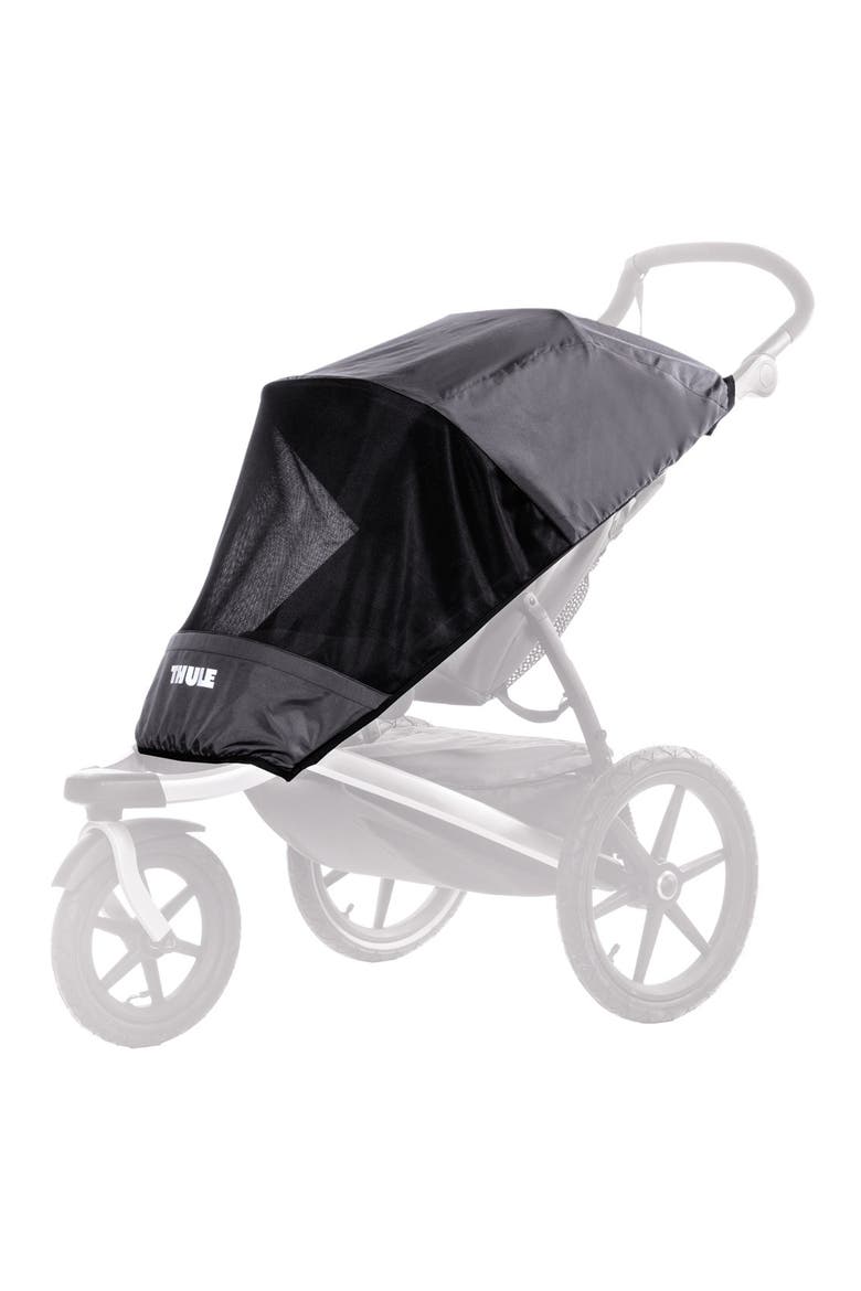 Glide Series Mesh Stroller Cover, Main, color, DARK SHADOW