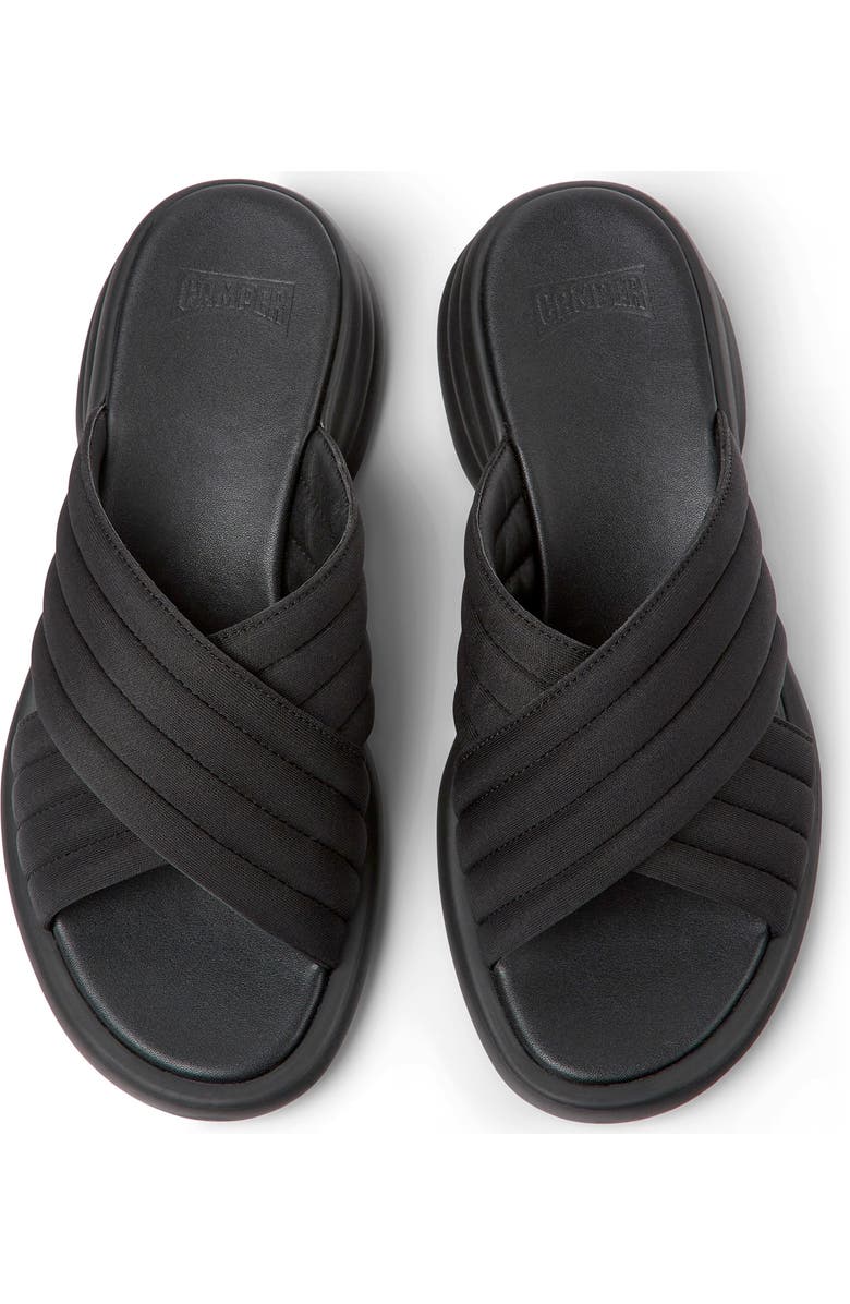 Camper Spiro Slide Sandal, Alternate, color,