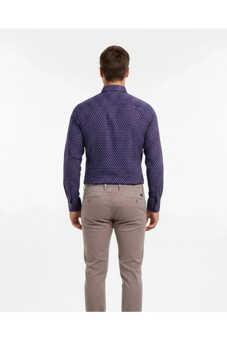 Mitchell Button-Up Shirt, Alternate, color, Purple