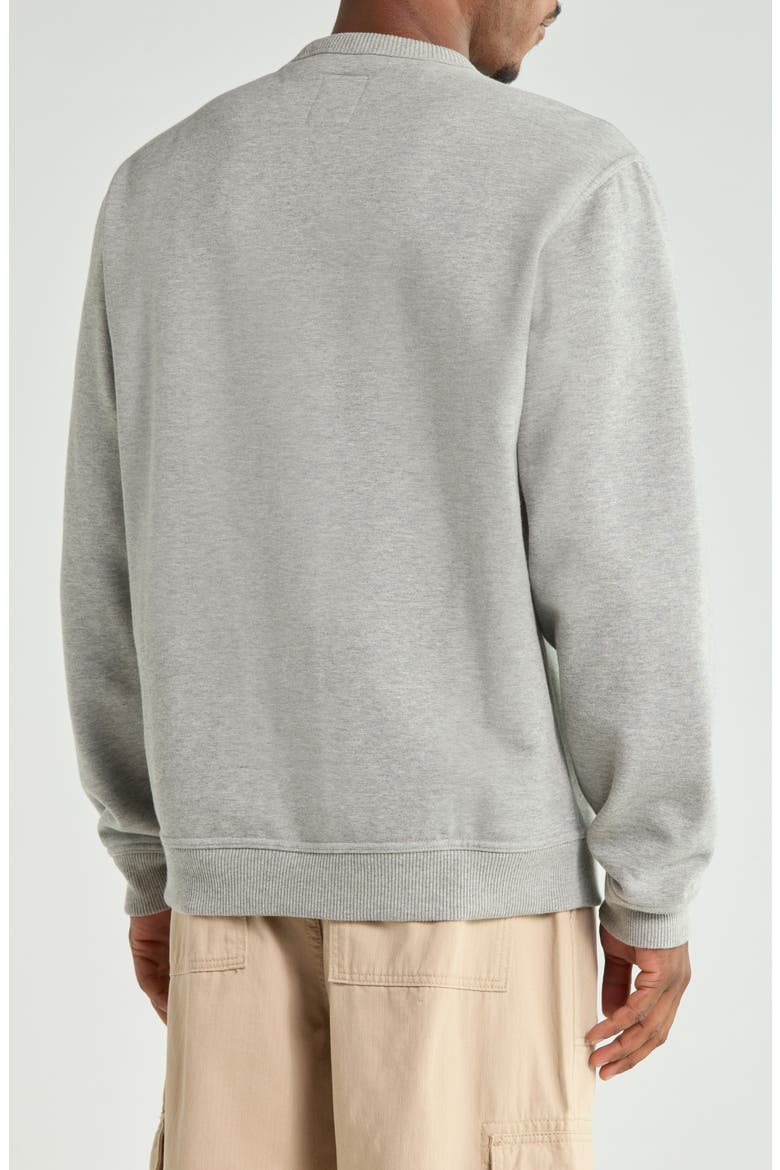 x Trasher Sweatshirt, Alternate, color, GREY HEATHER