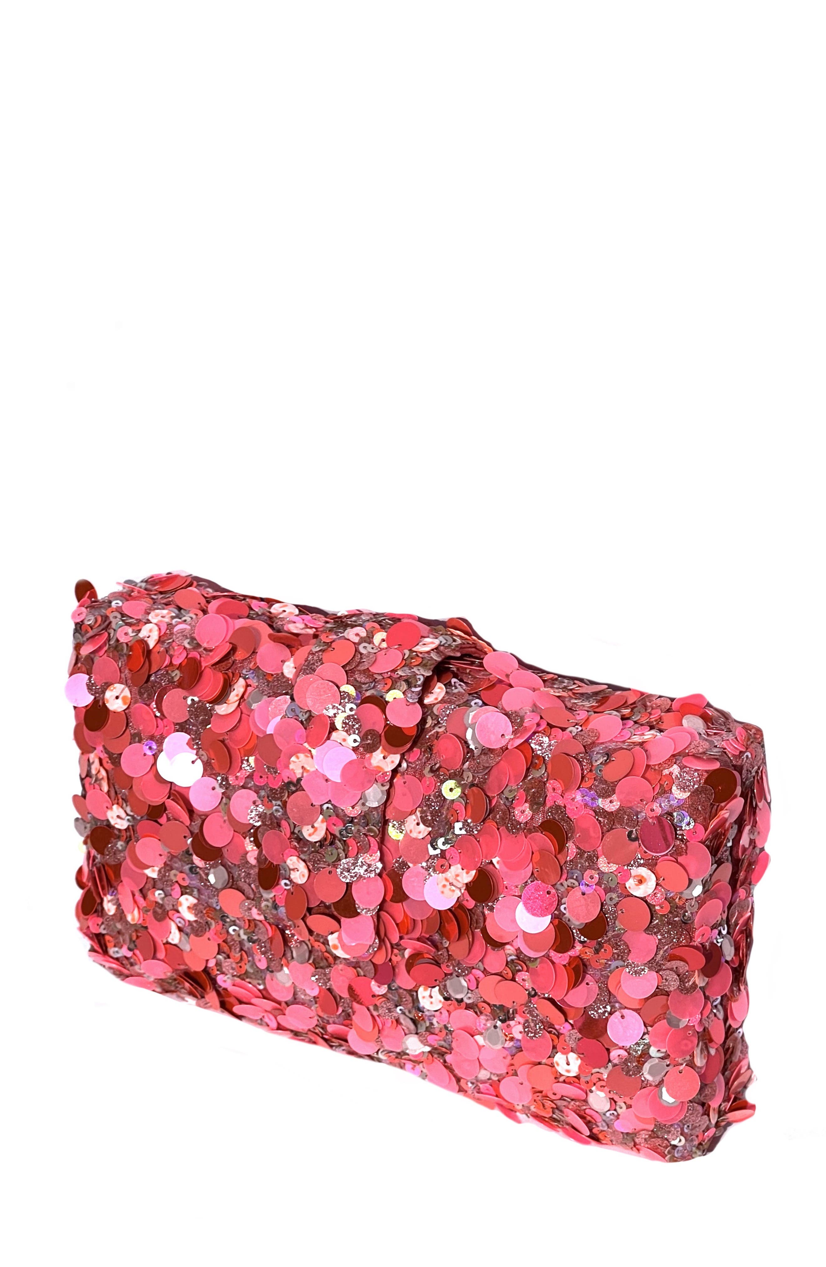 Simitri Fusion Sequin Kitsch Clutch, Alternate, color, 