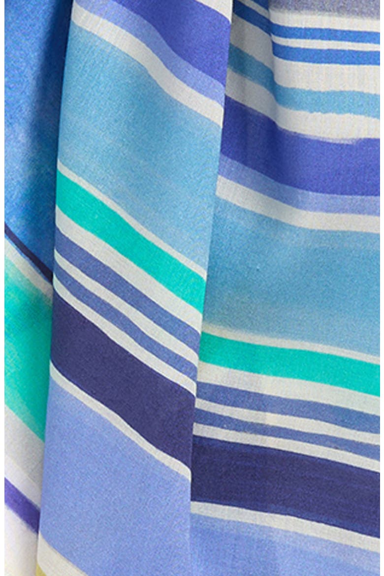Painted Stripe Scarf, Alternate, color, CHAMBRAY