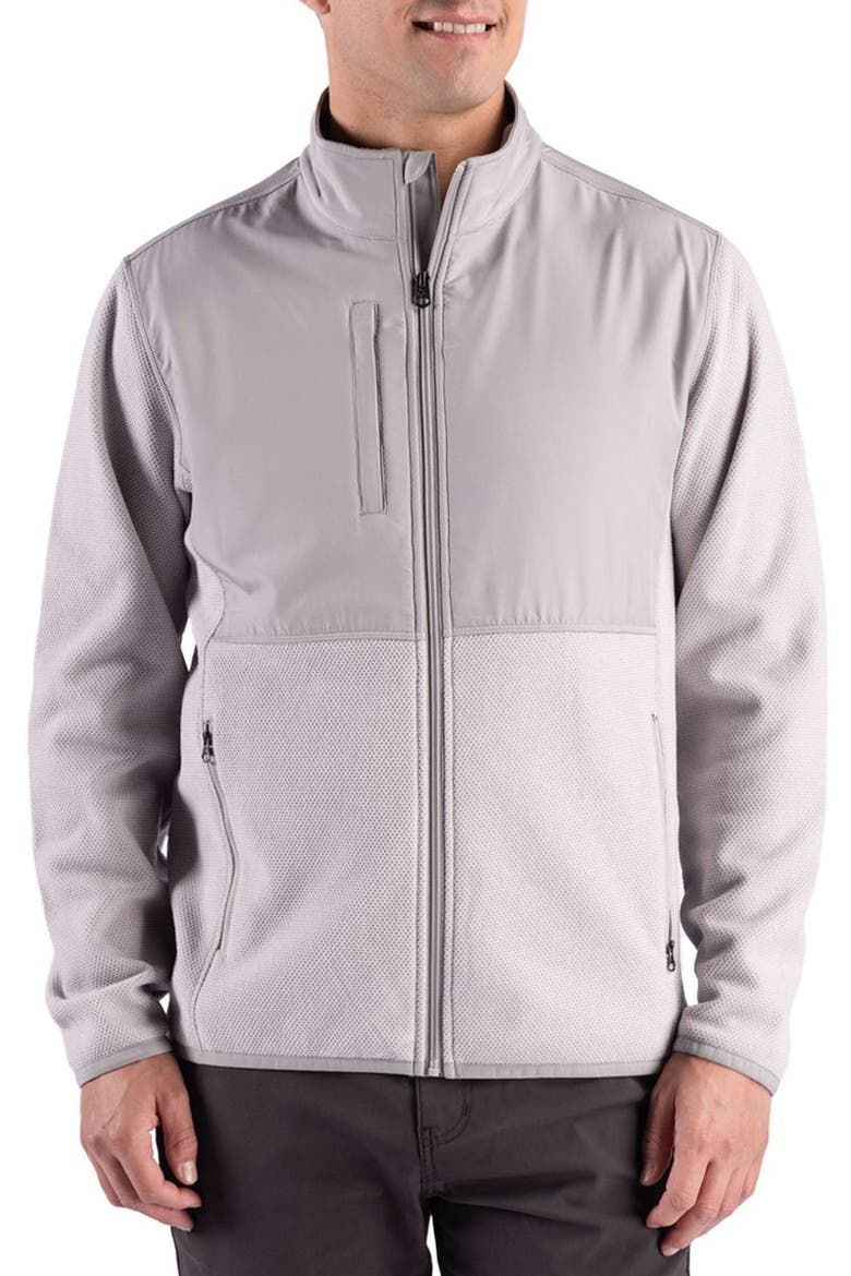 Hunts Point Epic Comfort Mixed Media Jacket, Main, color, POLISHED