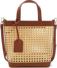 Adornia Kane Rattan Shoulder Bag